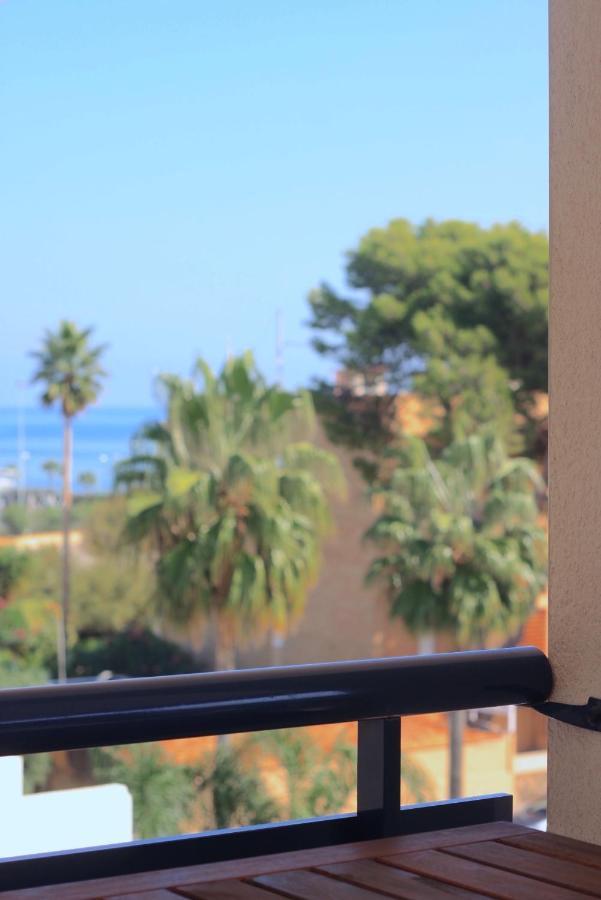 Apartamento Suenos De Mar Con Vistas Al Puerto By Costablancarent Дения Екстериор снимка