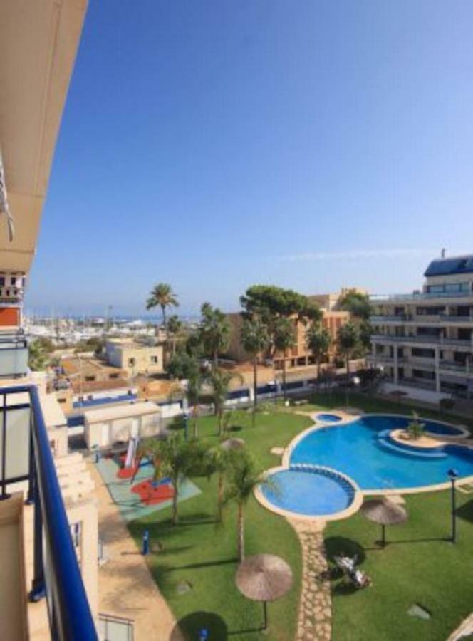 Apartamento Suenos De Mar Con Vistas Al Puerto By Costablancarent Дения Екстериор снимка